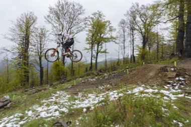 Bielsko-Biala, Szczyrk, 18.05.2025, Puchar Swiata UCI Mountain Bike Dünya Serisi n / z. zawodni