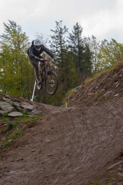 Bielsko-Biala, Szczyrk, 18.05.2025, Puchar Swiata UCI Mountain Bike Dünya Serisi n / z. zawodni