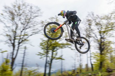 Bielsko-Biala, Szczyrk, 18.05.2025, Puchar Swiata UCI Mountain Bike Dünya Serisi n / z. zawodni