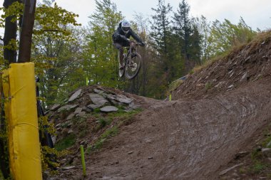 Bielsko-Biala, Szczyrk, 18.05.2025, Puchar Swiata UCI Mountain Bike Dünya Serisi n / z. zawodni