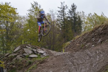 Bielsko-Biala, Szczyrk, 18.05.2025, Puchar Swiata UCI Mountain Bike Dünya Serisi n / z. zawodni