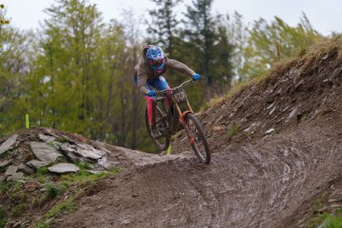 Bielsko-Biala, Szczyrk, 18.05.2025, Puchar Swiata UCI Mountain Bike Dünya Serisi n / z. zawodni