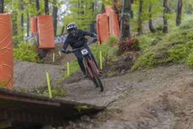 Bielsko-Biala, Szczyrk, 18.05.2025, Puchar Swiata UCI Mountain Bike Dünya Serisi n / z. zawodni