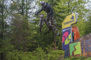 Bielsko-Biala, Szczyrk, 18.05.2025, Puchar Swiata UCI Mountain Bike Dünya Serisi n / z. zawodni