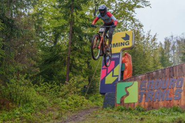 Bielsko-Biala, Szczyrk, 18.05.2025, Puchar Swiata UCI Mountain Bike Dünya Serisi n / z. zawodni