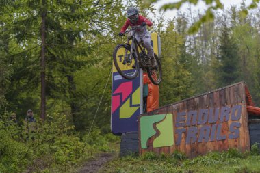 Bielsko-Biala, Szczyrk, 18.05.2025, Puchar Swiata UCI Mountain Bike Dünya Serisi n / z. zawodni