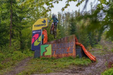 Bielsko-Biala, Szczyrk, 18.05.2025, Puchar Swiata UCI Mountain Bike Dünya Serisi n / z. zawodni
