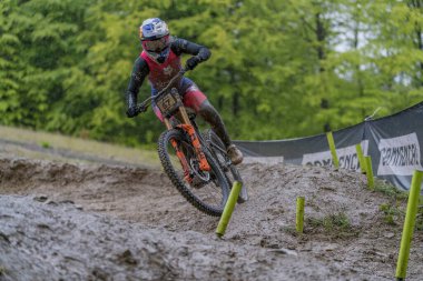 Bielsko-Biala, Szczyrk, 18.05.2025, Puchar Swiata UCI Mountain Bike Dünya Serisi n / z. zawodni