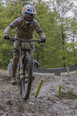 Bielsko-Biala, Szczyrk, 18.05.2025, Puchar Swiata UCI Mountain Bike Dünya Serisi n / z. zawodni