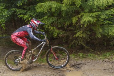Bielsko-Biala, Szczyrk, 18.05.2025, Puchar Swiata UCI Mountain Bike Dünya Serisi n / z. zawodni