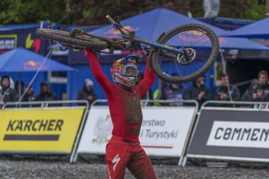 Bielsko-Biala, Szczyrk, 18.05.2025, Puchar Swiata UCI Mountain Bike Dünya Serisi n / z. Loic BRUN