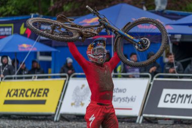 Bielsko-Biala, Szczyrk, 18.05.2025, Puchar Swiata UCI Mountain Bike Dünya Serisi n / z. Loic BRUN