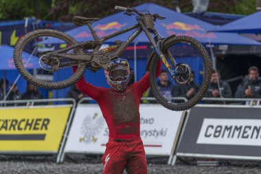 Bielsko-Biala, Szczyrk, 18.05.2025, Puchar Swiata UCI Mountain Bike Dünya Serisi n / z. Loic BRUN