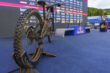 Bielsko-Biala, Szczyrk, 18.05.2025, Puchar Swiata UCI dağ bisikleti dünya serisi n / z.rower mistrz