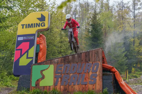 Bielsko-Biala, Szczyrk, 18.05.2025, Puchar Swiata UCI Mountain Bike Dünya Serisi n / z. zawodni