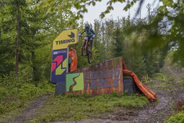 Bielsko-Biala, Szczyrk, 18.05.2025, Puchar Swiata UCI Mountain Bike Dünya Serisi n / z. zawodni