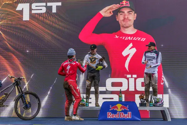 Bielsko-Biala, Szczyrk, 18.05.2025, Puchar Swiata UCI Mountain Bike Dünya Serisi n / z. Loic Bruni, Oisin O 'CôGHAN, Amaury PIERRO