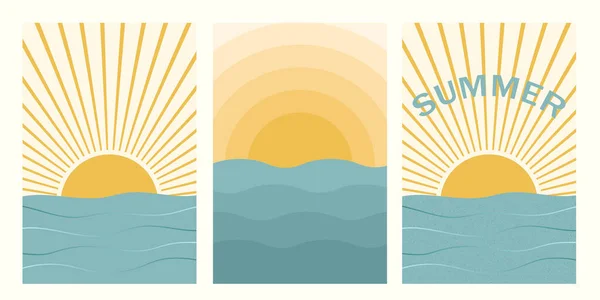 Книги Солнце Море — стоковый вектор