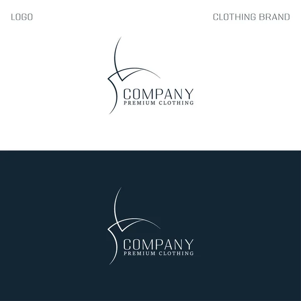 Lothing Logotyp Mall Vektor Permanent Logotyp — Stock vektor