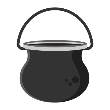 Esrar, boş siyah kap, Cadılar Bayramı bayramı, vektör illüstrasyonu