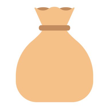 para çantası simgesi, vektör illüstrasyonu