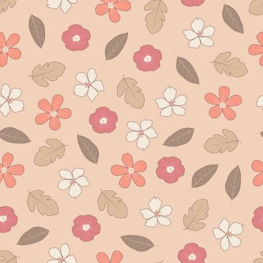 Çiçeksiz İskandinav çiçeği ve yaprakları.