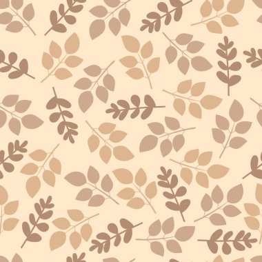 Çiçeksiz desen. Yeşillik yüzey desenli alçı baskı monokromatik dalların tasarımı