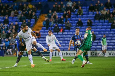 Tranmere Rovers 'ın 10 numaralı oyuncusu Kane Hemmings, 25 Ekim 202' de Birkenhead, İngiltere 'deki Prenton Park' ta oynanan Sky Bet 2 karşılaşmasında 1-1 öne geçti.