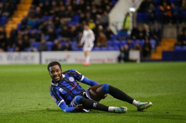 Rochdale AFC 'den Cameron John # 24, 25 Ekim 202' de İngiltere 'nin Birkenhead kenhead kentinde oynanan Sky Bet 2 karşılaşmasında sakatlandı.