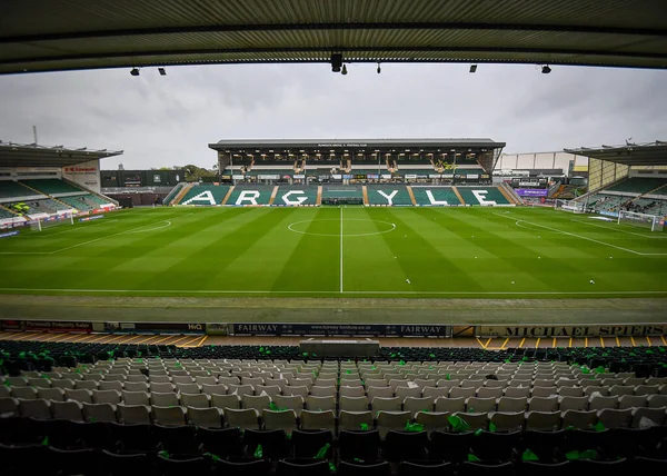 stock image General view of Home Park  during the Sky Bet League 1 match Plymouth Argyle vs Shrewsbury Town at Home Park, Plymouth, United Kingdom, 25th October 202