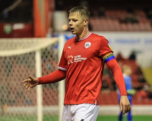Mads Juel Andersen Barnsley Wearing His Rainbow Laces Captain Armband — Stock Photo, Image