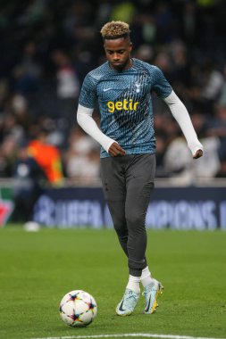 Tottenham Hotspur 'dan Ryan Sessegnon # 19 UEFA Şampiyonlar Ligi maçında Tottenham Hotspur - Sporting Lisbon Tottenham Hotspur Stadyumu, Londra, 26 Ekim 202