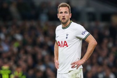Tottenham Hotspur 'dan Harry Kane # 10 UEFA Şampiyonlar Ligi maçında Tottenham Hotspur, Sporting Lisbon' a karşı Tottenham Hotspur Stadyumu, Londra, 26 Ekim 202