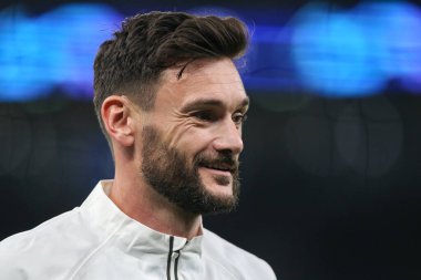 Tottenham Hotspur 'dan Hugo Lloris UEFA Şampiyonlar Ligi maçı sırasında Tottenham Hotspur' a karşı Sporting Lisbon Tottenham Hotspur Stadyumu, Londra, 26 Ekim 202