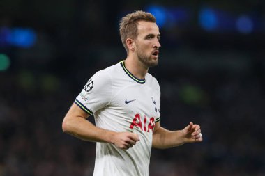 Tottenham Hotspur 'dan Harry Kane # 10 UEFA Şampiyonlar Ligi maçında Tottenham Hotspur, Sporting Lisbon' a karşı Tottenham Hotspur Stadyumu, Londra, 26 Ekim 202