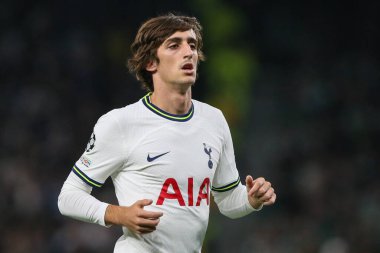Tottenham Hotspur 'dan Bryan Gil # 11 UEFA Şampiyonlar Ligi maçı Tottenham Hotspur - Sporting Lisbon maçı sırasında Tottenham Hotspur Stadyumu, Londra, Birleşik Krallık, 26 Ekim 202