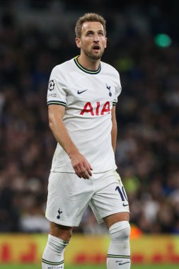 Tottenham Hotspur 'dan Harry Kane # 10 UEFA Şampiyonlar Ligi maçında Tottenham Hotspur, Sporting Lisbon' a karşı Tottenham Hotspur Stadyumu, Londra, 26 Ekim 202