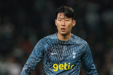 Tottenham Hotspur 'dan Son Heung-Min # 7 UEFA Şampiyonlar Ligi maçında Tottenham Hotspur' a karşı Sporting Lisbon Tottenham Hotspur Stadyumu, Londra, 26 Ekim 202