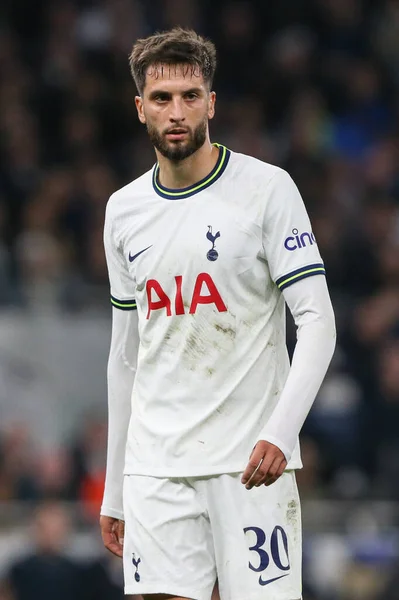 Rodrigo Bentancur Från Tottenham Hotspur Uefa Champions League Matchen Tottenham — Stockfoto