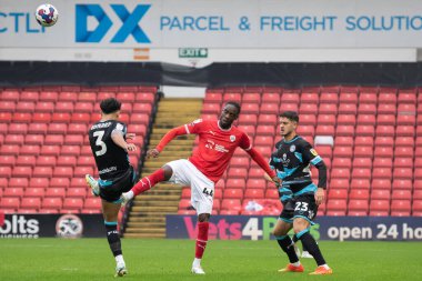 Barnsley 'den Devante Cole # 44 Sky Bet Ligi 1 karşılaşmasında Oakwell, Barnsley, Barnsley Green Rovers' a karşı 29 Ekim 202
