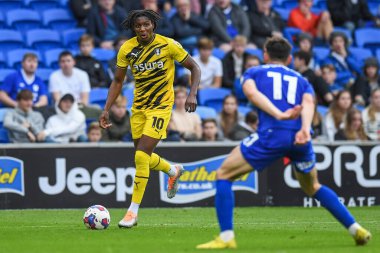 Brooke Norton-Cuffy # 10 Rotherham United, Cardiff City Stadyumu 'nda Cardiff City - Rotherham United maçında, 29 Ekim 202