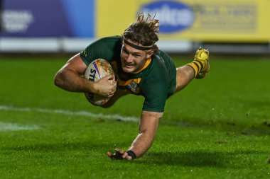 Avustralyalı Campbell Graham, 29 Ekim 202 'de İngiltere' nin St Helens kentinde oynanan 2021 Dünya Rugby Ligi karşılaşmasında Avustralya ile İtalya arasında oynanan karşılaşmaya hak kazandı.