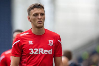 Dael Fry # 6 Middlesborough Gökyüzü İddia Şampiyonası sırasında Preston North End - Middlesbrough Deepdale, Preston, Birleşik Krallık, 29 Ekim 202