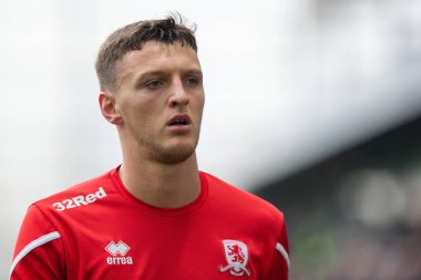 Gökyüzü İddia Şampiyonası 'nda Preston North End, Middlesbrough' a karşı Deepdale, Preston, Birleşik Krallık 'ta 29 Ekim 202