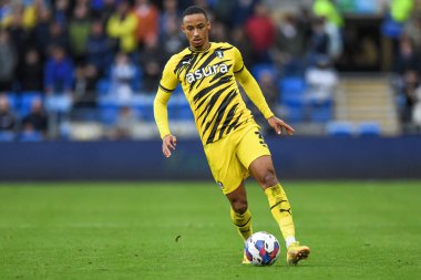 Cohen Bramall # 3 of Rotherham United Gökyüzü İddia Şampiyonası maçında Cardiff City - Rotherham United maçı Cardiff City Stadyumu, Cardiff, Birleşik Krallık, 29 Ekim 202
