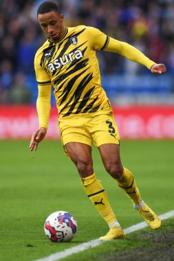 Cohen Bramall # 3 of Rotherham United Gökyüzü İddia Şampiyonası maçında Cardiff City - Rotherham United maçı Cardiff City Stadyumu, Cardiff, Birleşik Krallık, 29 Ekim 202