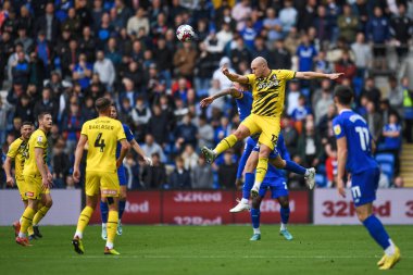 Cardiff City, Cardiff City Stadyumu, Cardiff United maçında Cardiff City - Rotherham United maçında Cardiff City 'li Joe Ralls # 8' i yenerek yüksek topu kazandı.