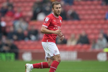 Barnsley 'den Herbie Kane # 8, Sky Bet League 1 maçında Oakwell, Barnsley' e karşı Forest Green Rovers, 29 Ekim 202