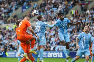 Blackpool 'dan Jerry Yates 29 Ekim 202' de Coventry City 'nin Coventry Building Society Arena' da Blackpool 'a karşı oynadığı Sky Bet Şampiyonası maçında 1-2 berabere kaldı.