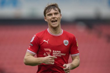 Barnsley 'den Luca Connell # 48 Sky Bet Ligi 1 maçında Barnsley, Oakwell, Barnsley' de Green Rovers 'a karşı 29 Ekim 202